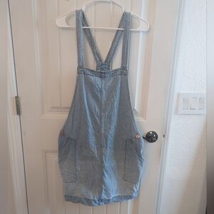 Denim Overall Dress